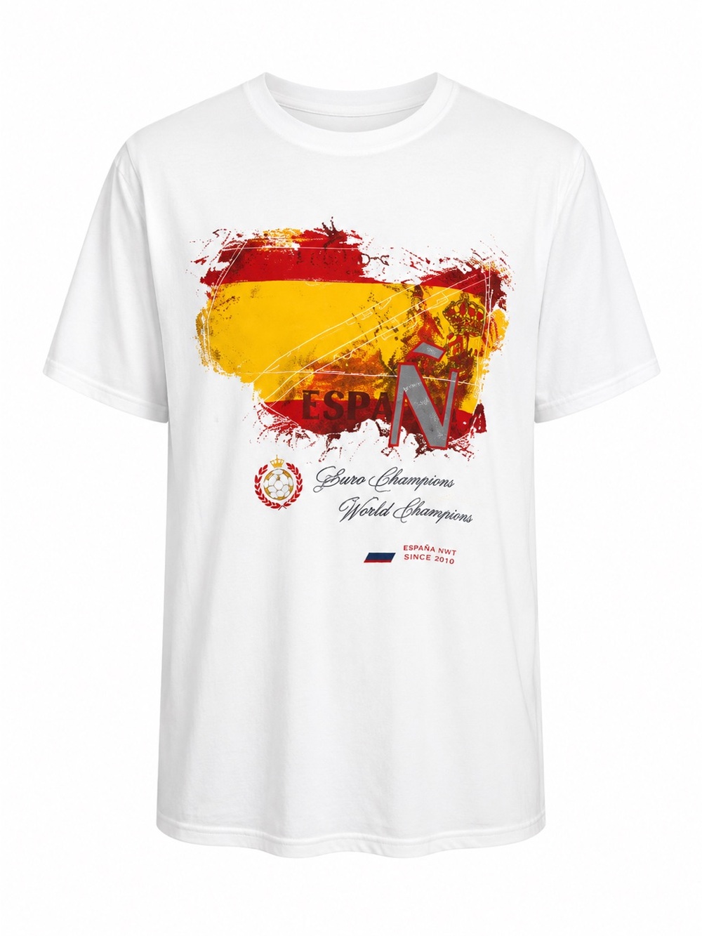 NWT España Spain Euro & World Champion Soccer Graphic - Picture 1 of 11